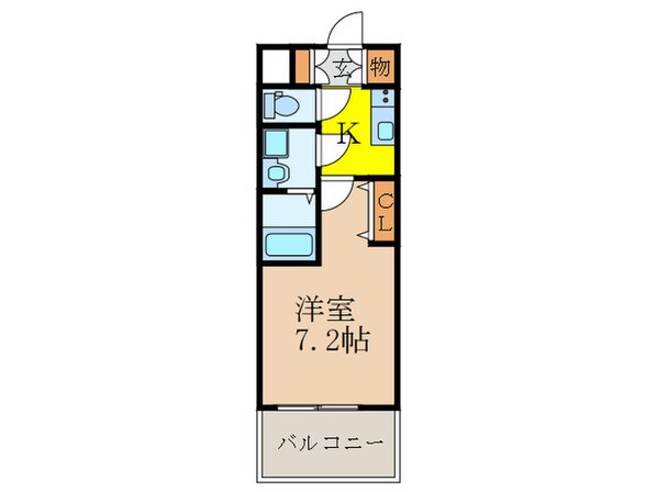 S-RESIDENCE新大阪WESTの物件間取画像